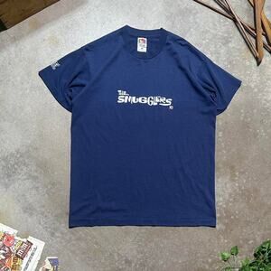 Vintage 90s Single Stitch The Smugglers Rap Tee Mens Large Blue White Shirt